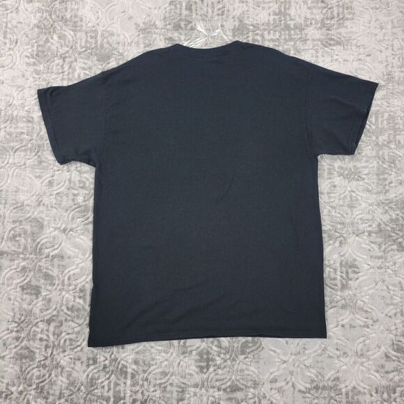 Montana Moose Shirt Men''s Large Black Outdoor Graphic Print Hipster Glasses - Picture 7 of 8